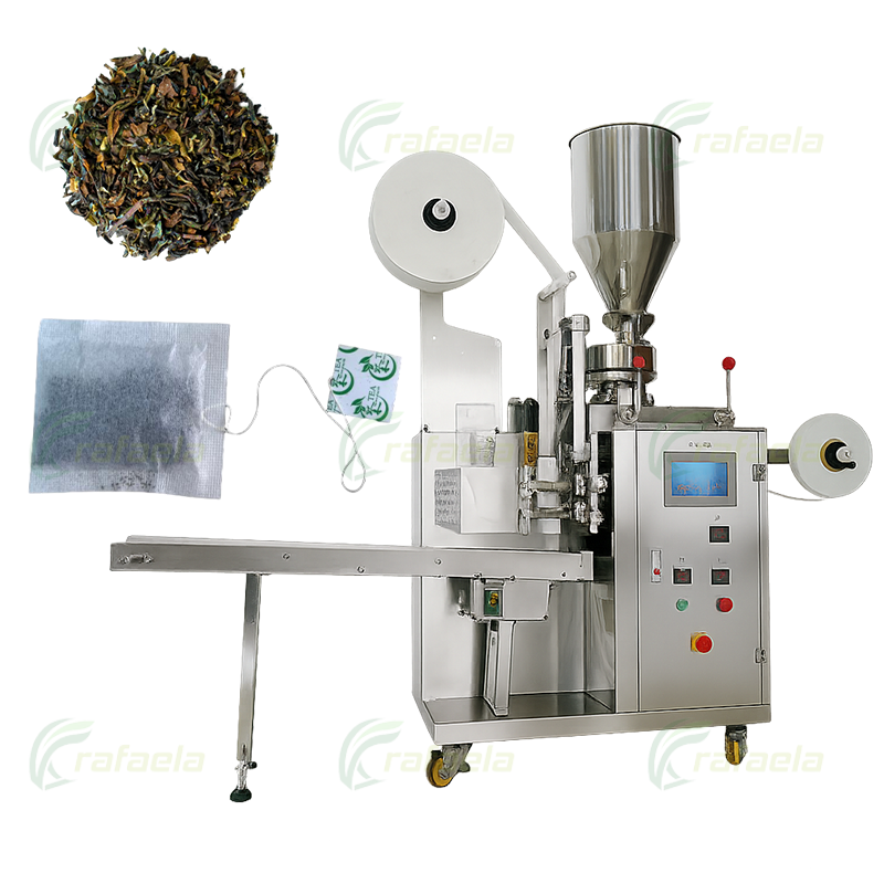 Tea Bag Packing Machine with Thread and Tag